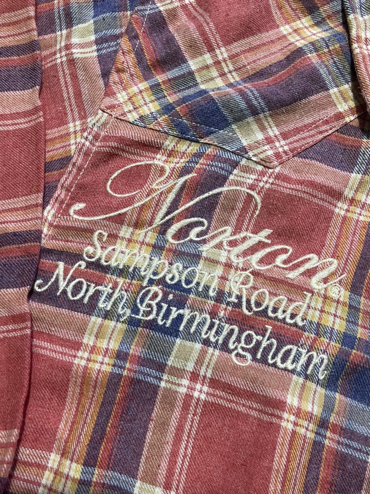 If Six Was Nine VINTAGE Y2K NORTON long sleeve shirt full embroidery writing Size US M / EU 48-50 / 2 - 7 Thumbnail