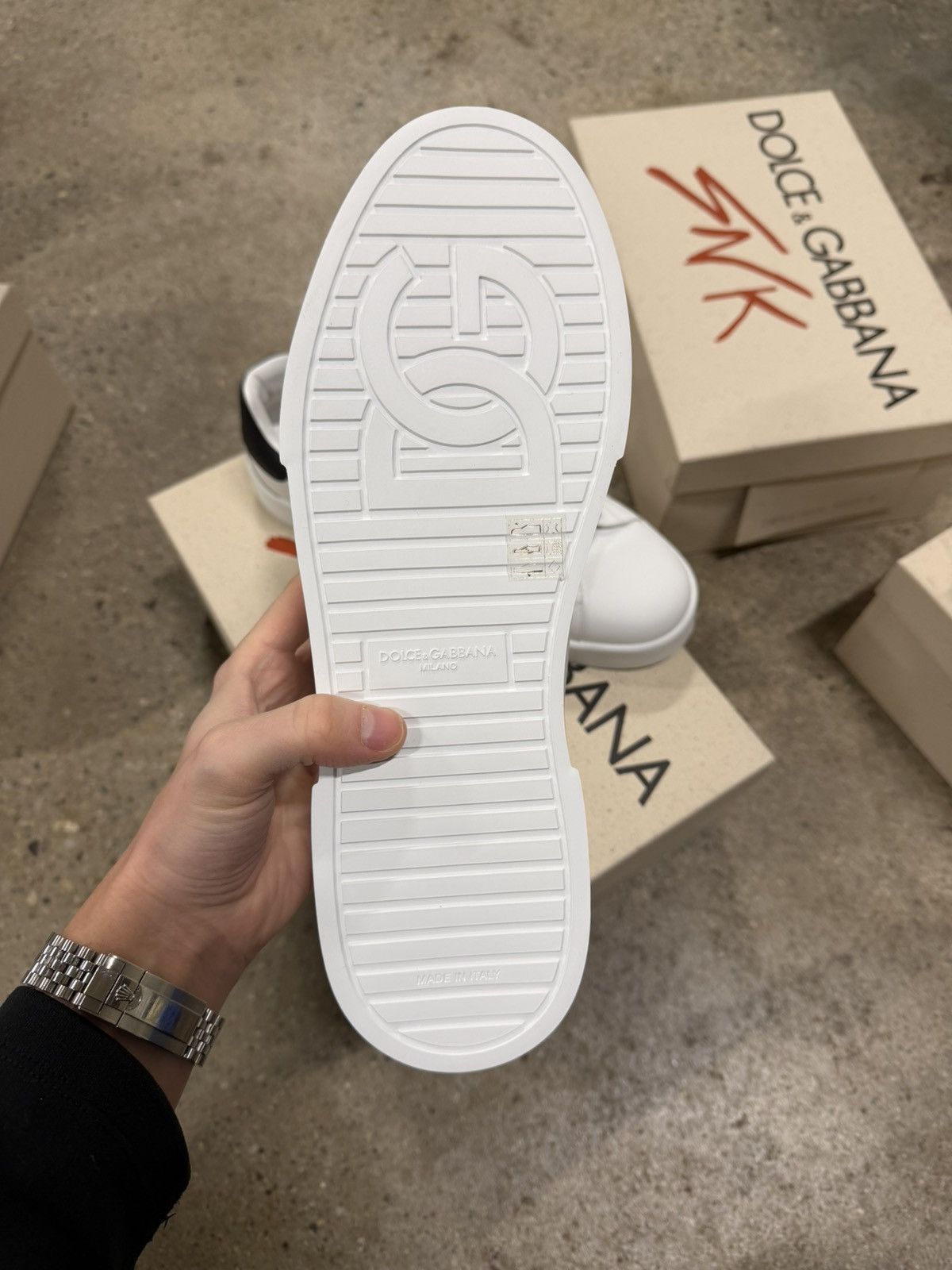 Dolce & Gabbana Dolce & Gabbana Portofino Sneaker NEW 900$ Size US 8 / EU 41 - 5 Thumbnail