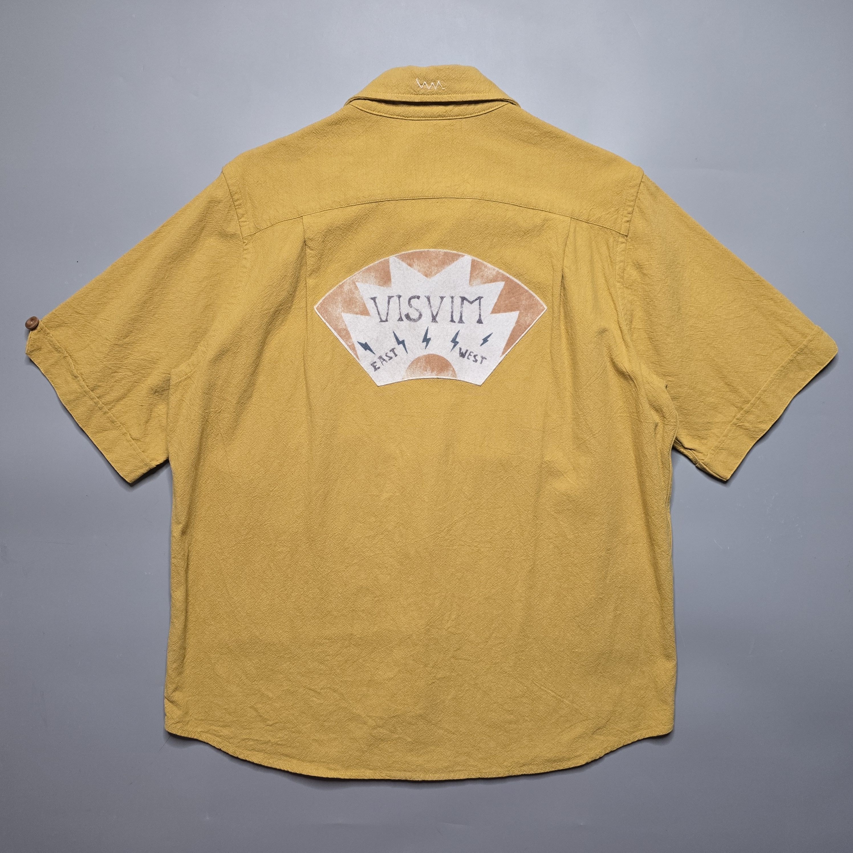 Visvim Visvim - SS18 Ellas Shirt S/S E. W. - Mustard Size US M / EU 48-50 / 2 - 2 Thumbnail