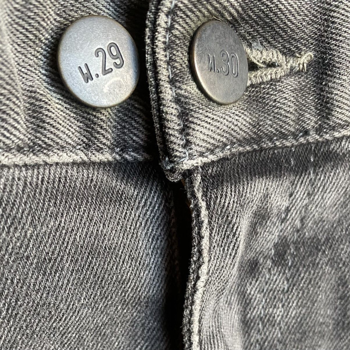 N.Hoolywood N.Hookywood Black Wash Bootcut Stretch Denim Size US 30 / EU 46 - 4 Thumbnail
