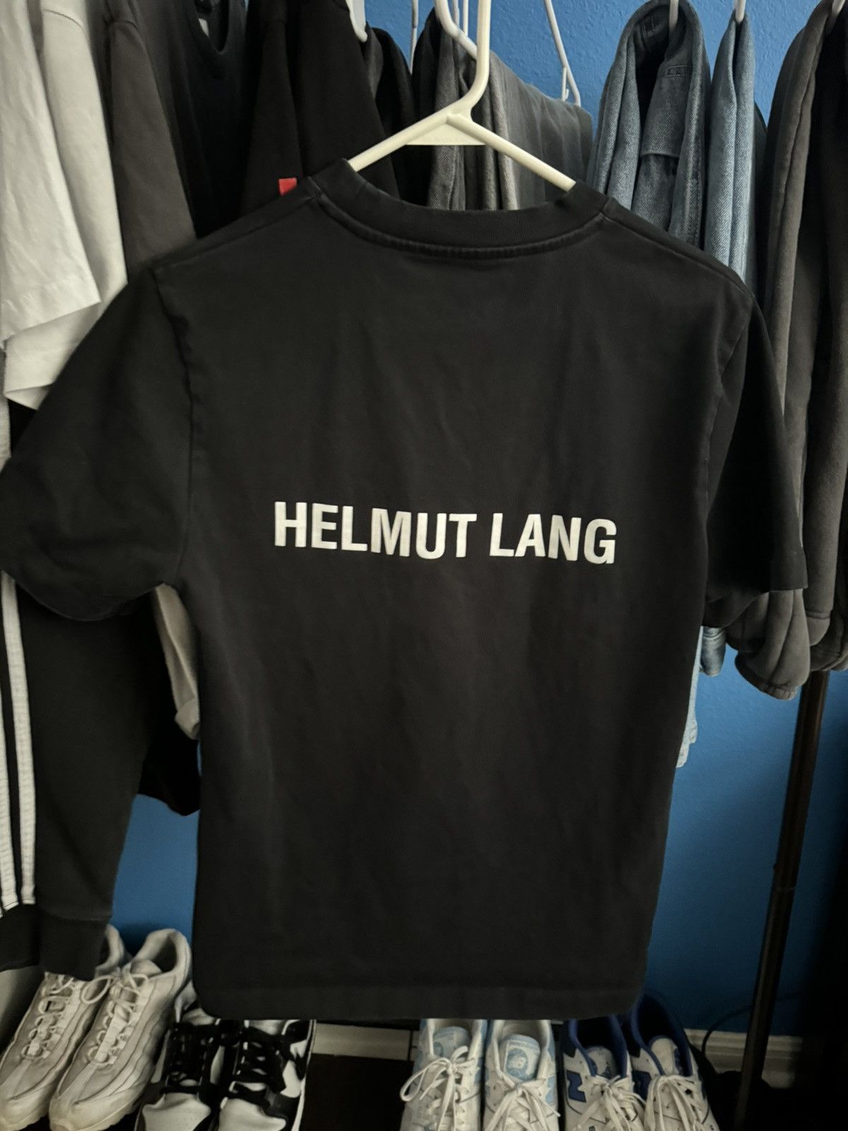 Helmut Lang Helmut lang logo tee Size US S / EU 44-46 / 1 - 1 Thumbnail