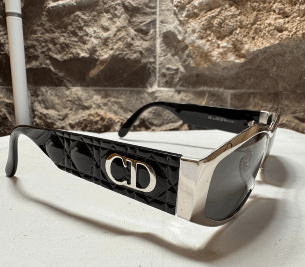 Christian Dior Monsieur × Dior × Vintage Dior Sunglasses Wrap Shield Ski Mask Pop CD RI859 Size ONE SIZE - 3 Thumbnail