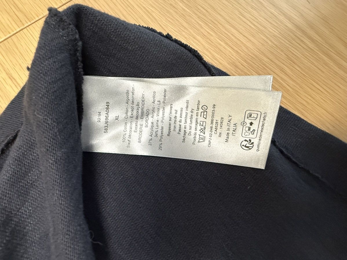 Dior “For My Real Friends” Tee – Washed Black / Vintage Fade Size US XL / EU 56 / 4 - 15 Thumbnail