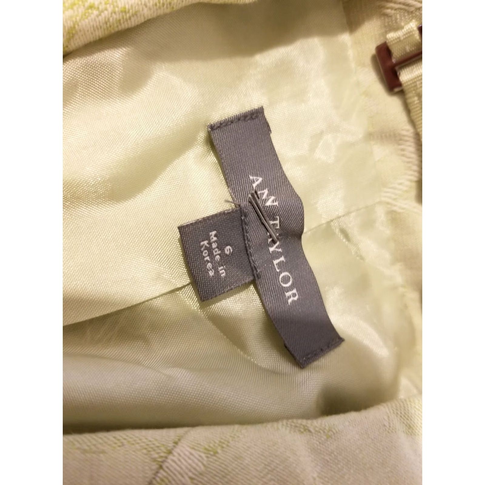 Ann Taylor Womens Ann Taylor Blazer Jacket 6 Green Cotton Regular Womens Size 6 Blazer Green Clothing Basic Jacket Size M / US 6-8 / IT 42-44 - 4 Thumbnail