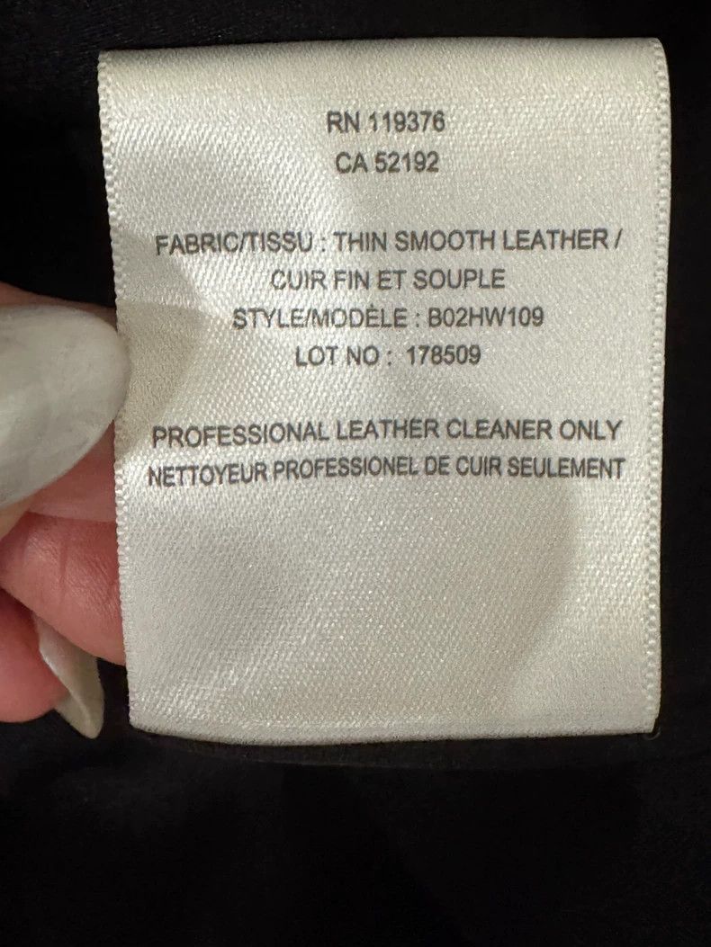 Helmut Lang HELMUT LANG sizeP Women's short leather jacket Size M / US 6-8 / IT 42-44 - 5 Thumbnail