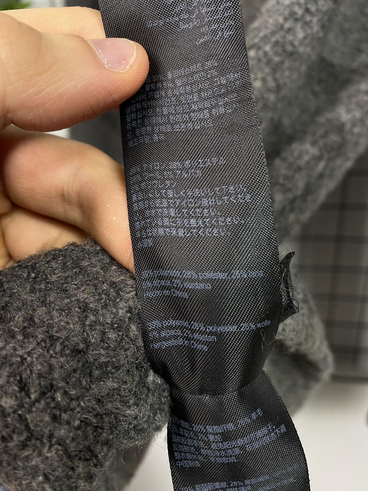 Allsaints × Designer AllSaints Camo sweater mohair men M size y2k Avant-garde Size US M / EU 48-50 / 2 - 16 Thumbnail