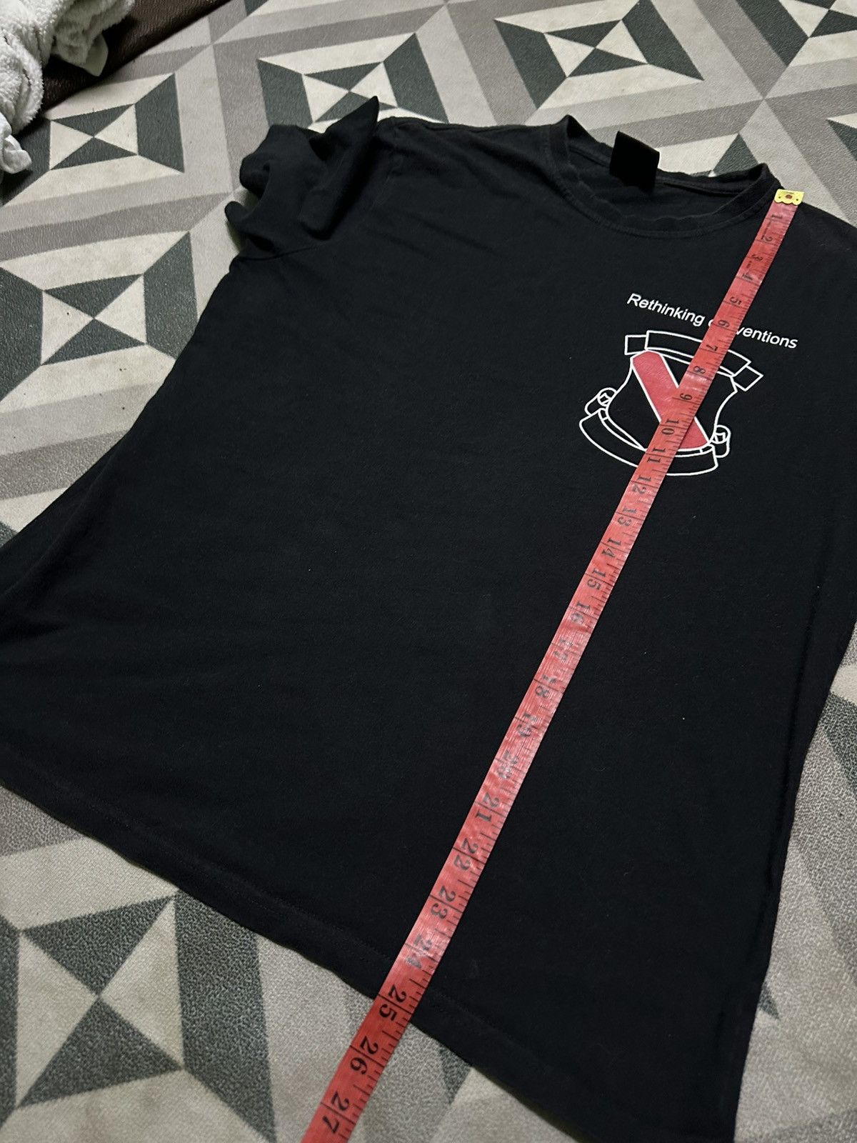 Number (N)ine Marlboro x Number (N)ine "Rethinking Conventions" black tee Size US M / EU 48-50 / 2 - 7 Thumbnail