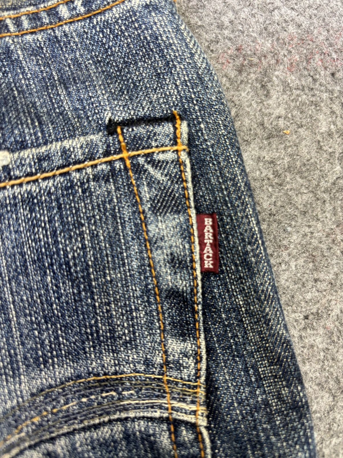Japanese Brand 💥Insane Boro💥Archival Bartack Patchwork Denim F786 Size US 33 - 16 Thumbnail
