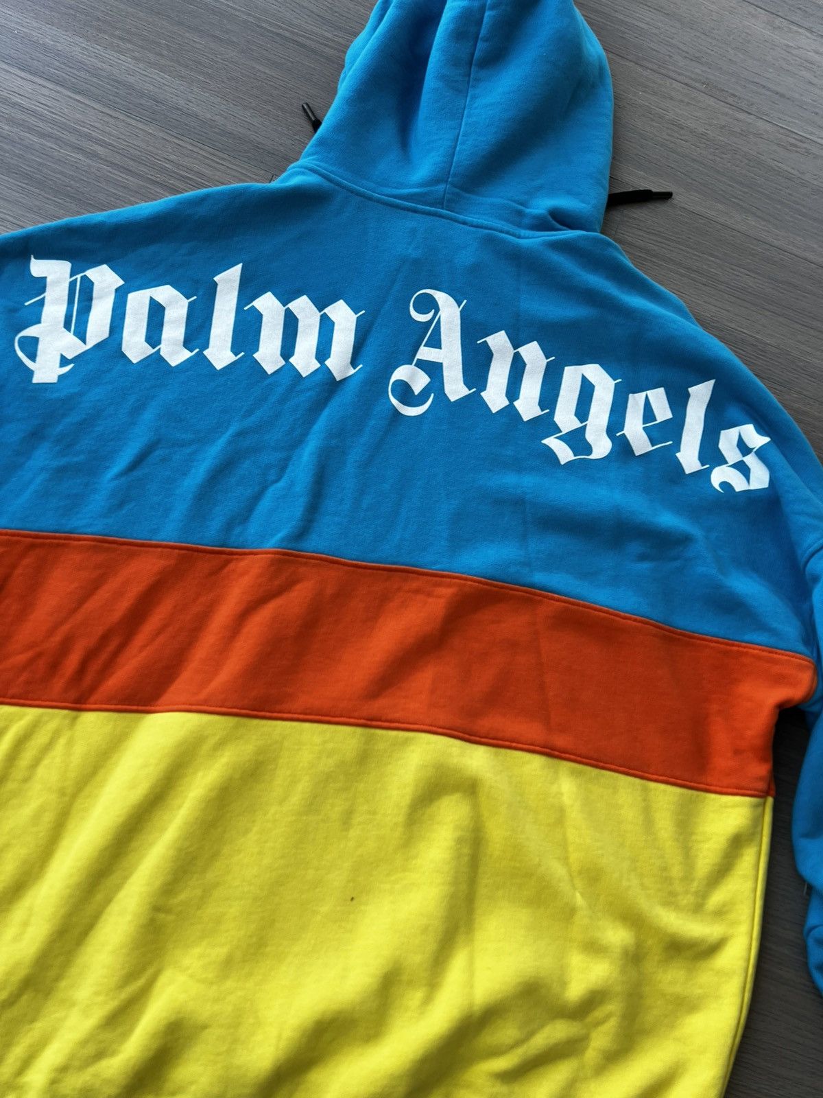 Palm Angels PALM ANGELS Color-block Hoodie Size US XL / EU 56 / 4 - 2 Thumbnail