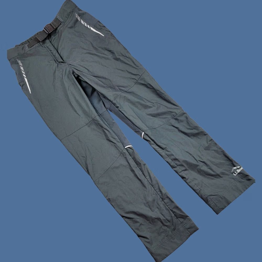 Vintage LL Bean Pants Womens Small Black Softshell Belted Outdoor Hiking Camping Active Size 28" / US 6 / IT 42 - 1 Thumbnail