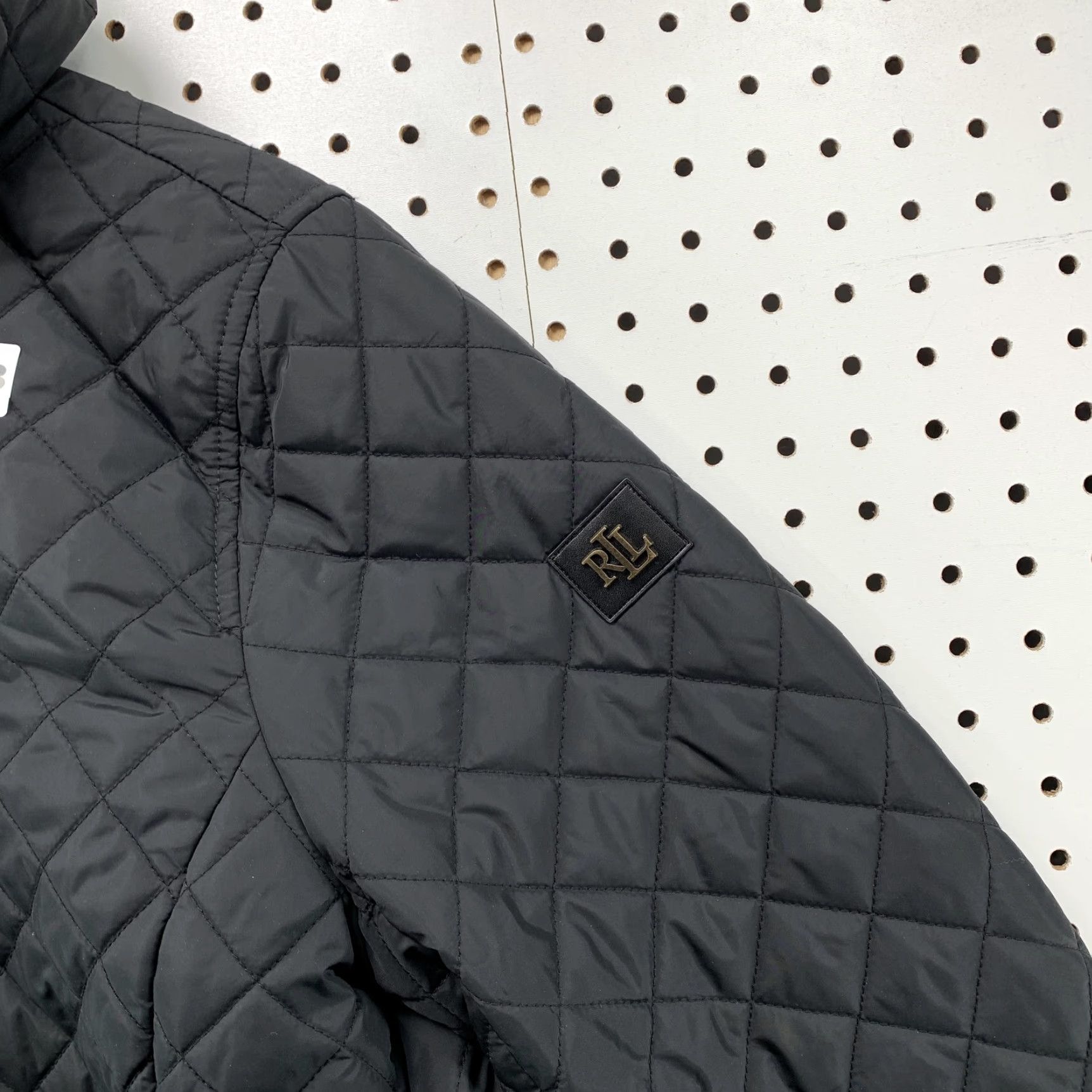 Ralph Lauren VINTAGE LRL Lauren Ralph Lauren Black Quilted Hooded Coat Womens Size 0X Equestrian Size XL / US 12-14 / IT 48-50 - 6 Thumbnail