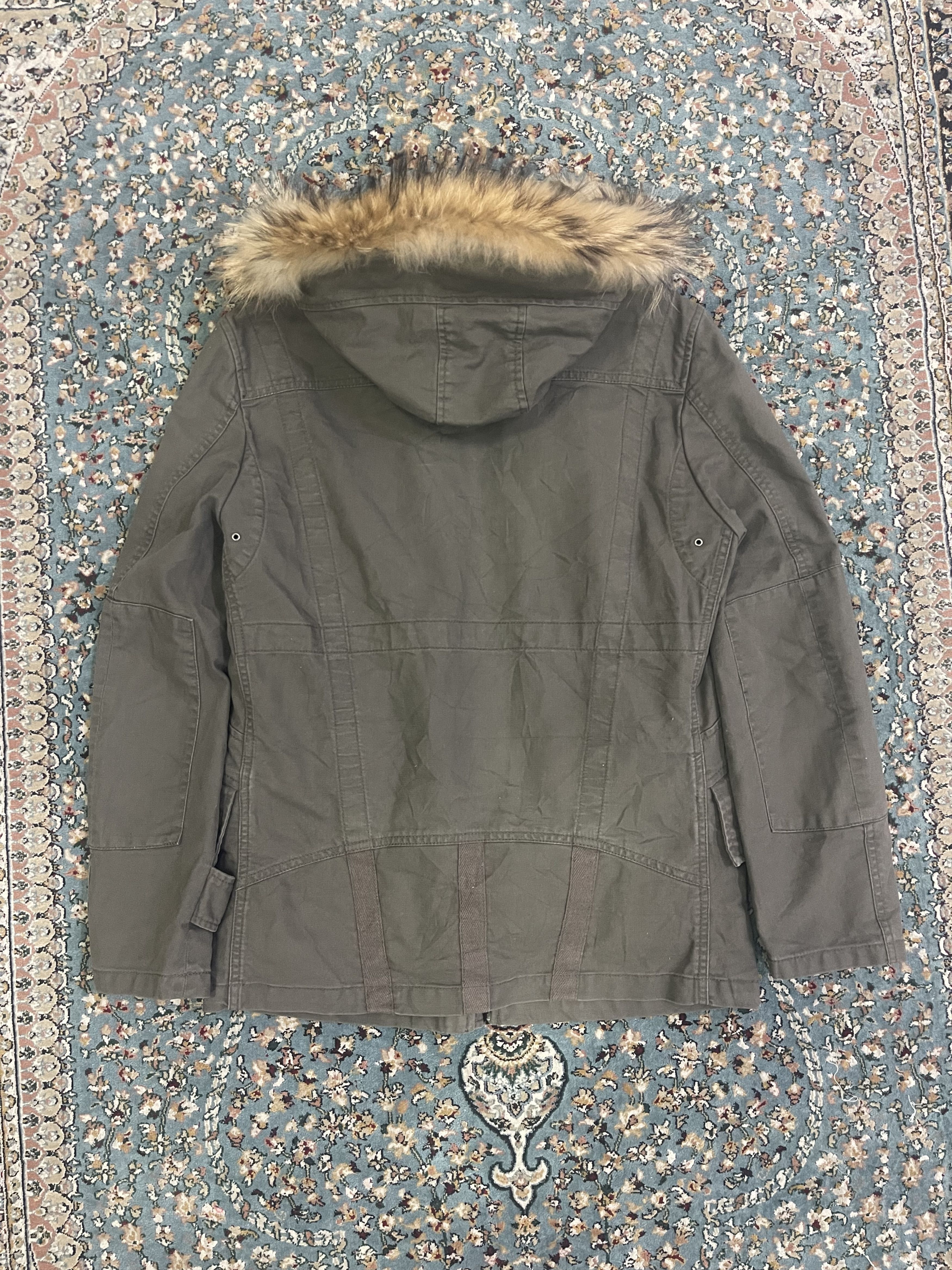 PPFM PPFM Fur Hood Military Parka Jacket Olive Green Size M Coat Size US M / EU 48-50 / 2 - 12 Thumbnail