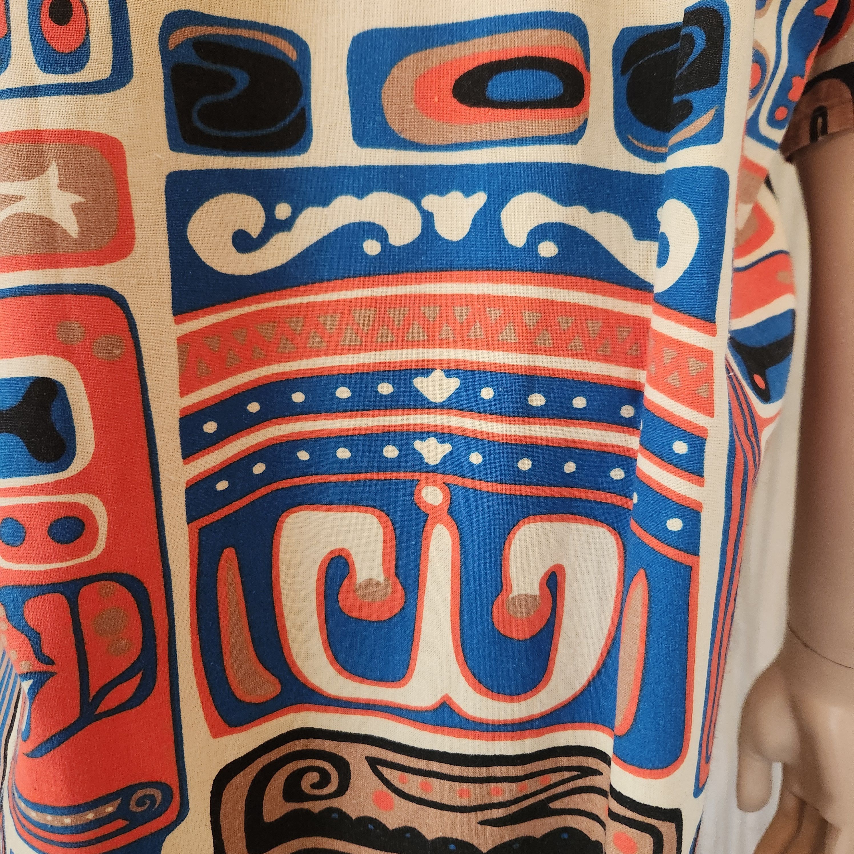 Vintage vintage shirt L wild Hawaiian Tiki men Size US L / EU 52-54 / 3 - 5 Thumbnail