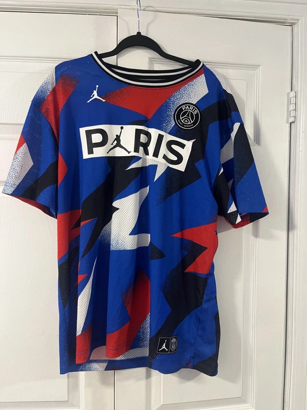 Jordan Brand Jordan × PSG Fourth Pre-Match Jersey (2021/22) L Size US L / EU 52-54 / 3 - 3 Thumbnail