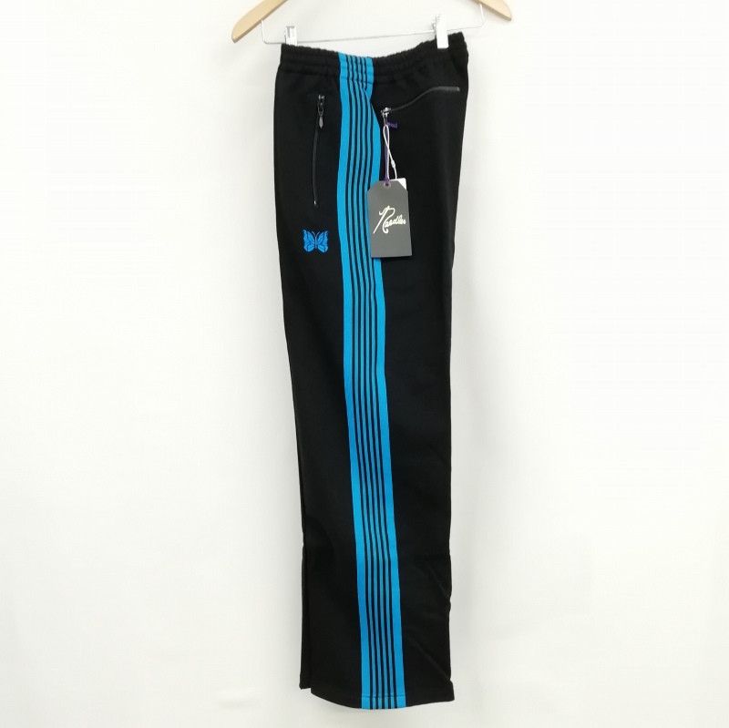 Needles Sweat Pants Side Tape Logo Polyester Black Size US 36 / EU 52 - 1 Thumbnail