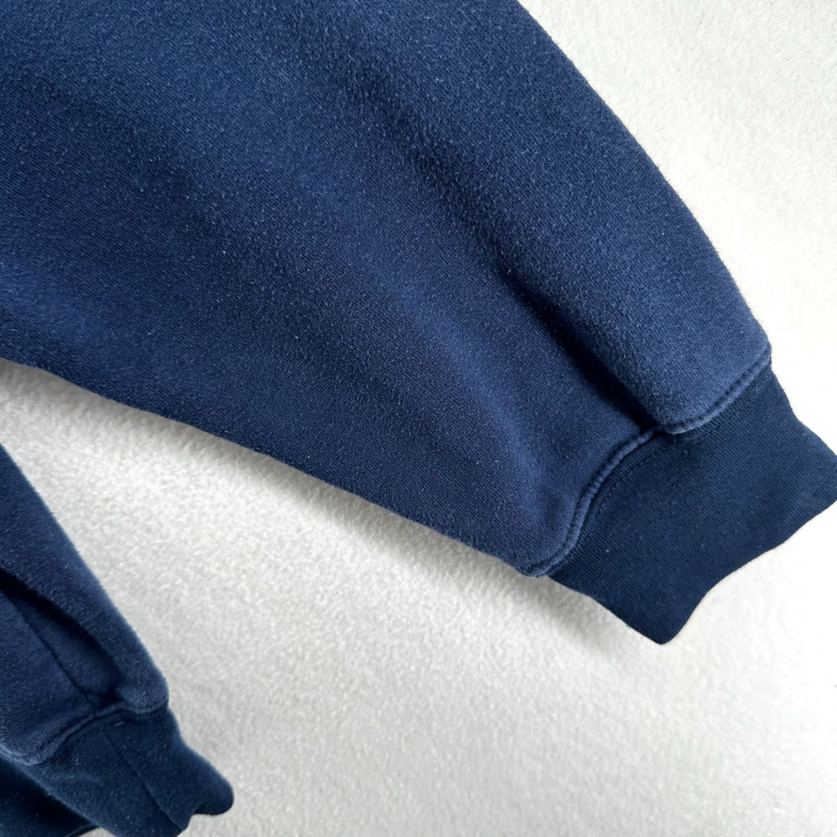 Vintage Pro Edge Michigan Pullover Hoodie Men Large Blue Long Sleeve Pockets Size US L / EU 52-54 / 3 - 6 Thumbnail
