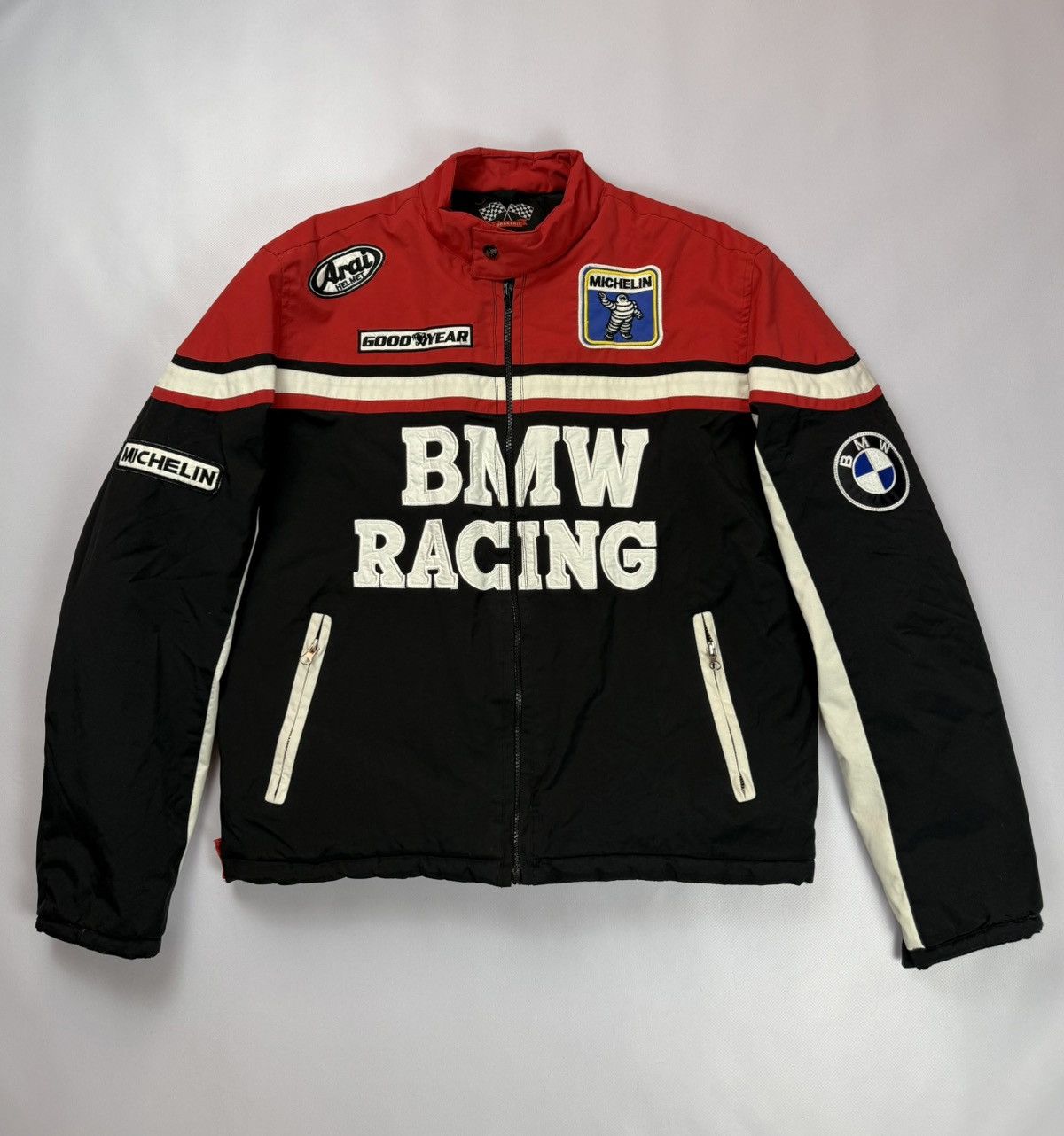 RACING BMW ジャケット 黒/白/赤