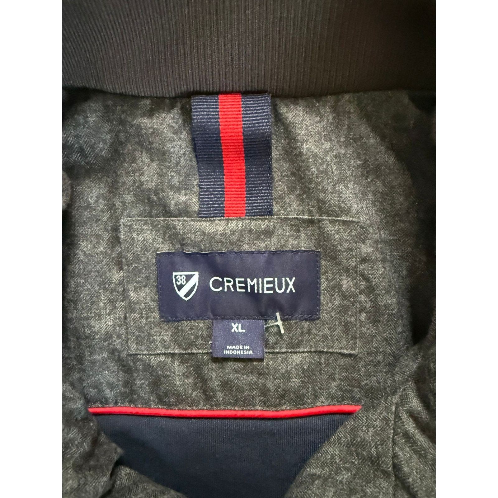 Daniel Cremieux Daniel Cremieux Men's Quilted Vest Size XL Gray Full Zip Size US XL / EU 56 / 4 - 4 Thumbnail
