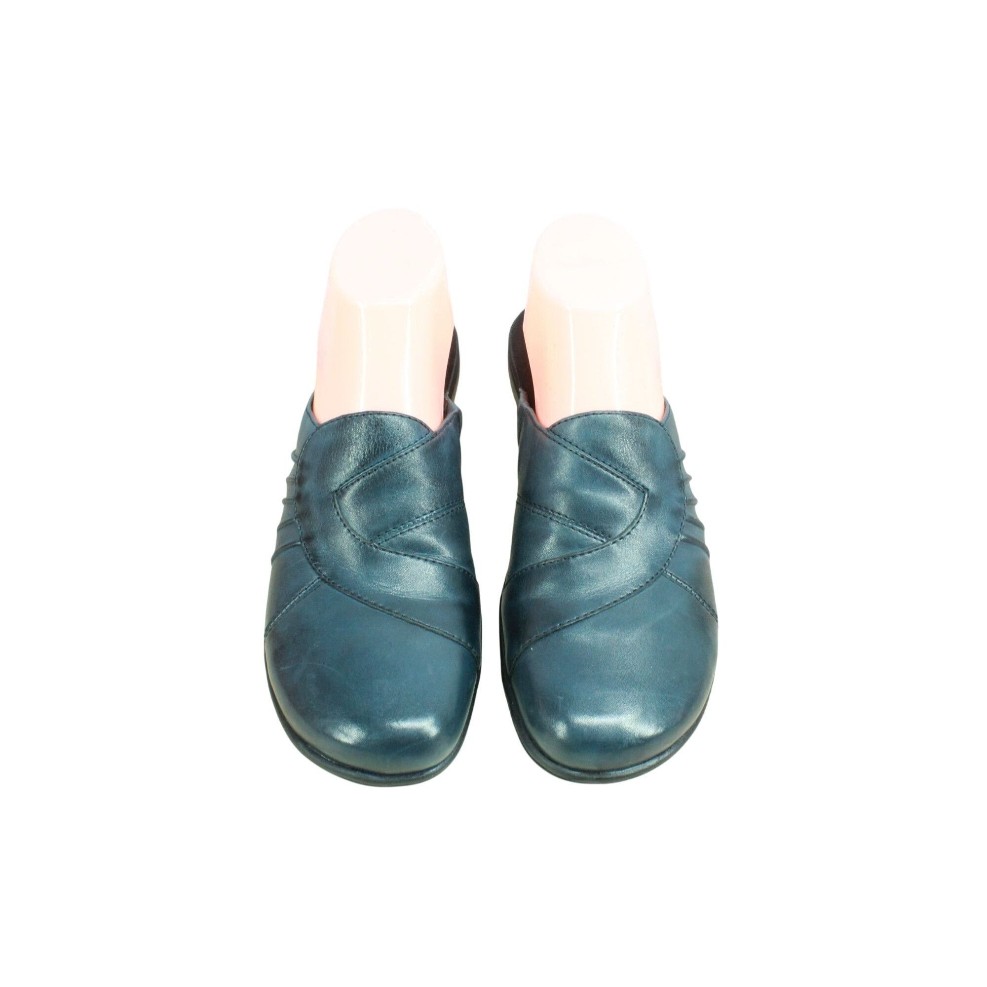 Clarks Clarks Artisan Pleated Leather Slip On Comfort Casual Mules Size US 9 / IT 39 - 5 Thumbnail