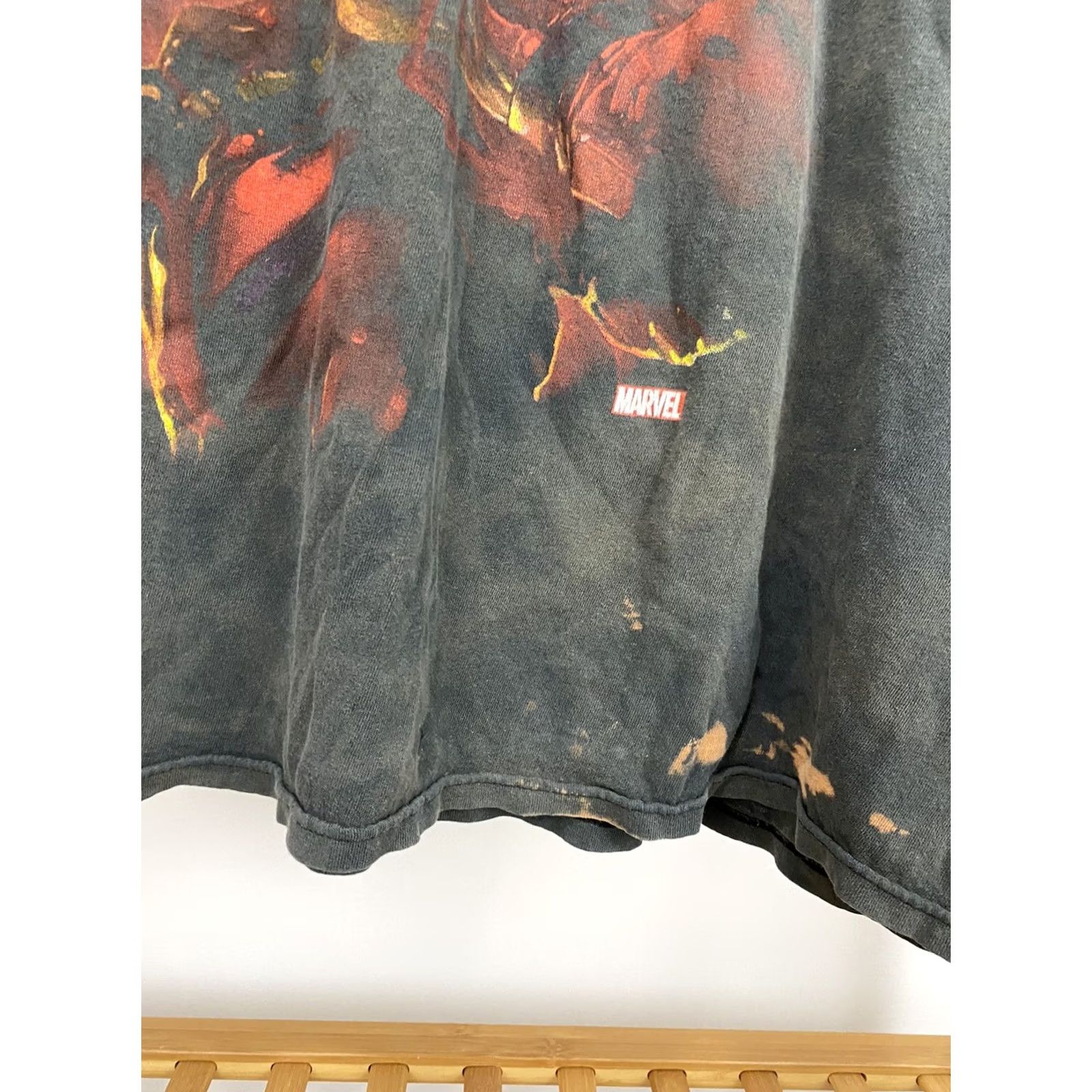Vintage VTG Marvel Deadpool T-Shirt Black 2XL Mens Short Sleeve Size US XXL / EU 58 / 5 - 6 Thumbnail