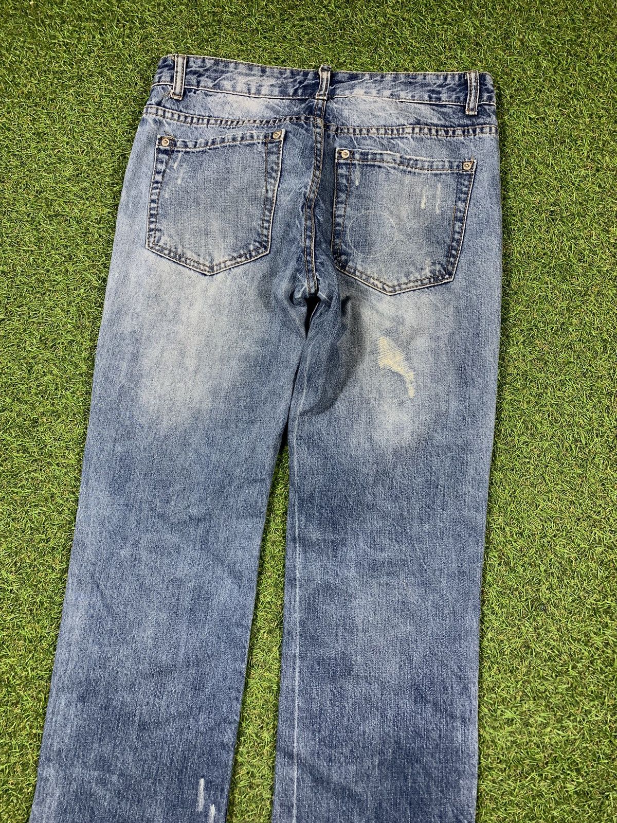 Dsquared2 Vintage Dsquared2 jeans distressed streetwear size 33 Size US 33 - 4 Thumbnail