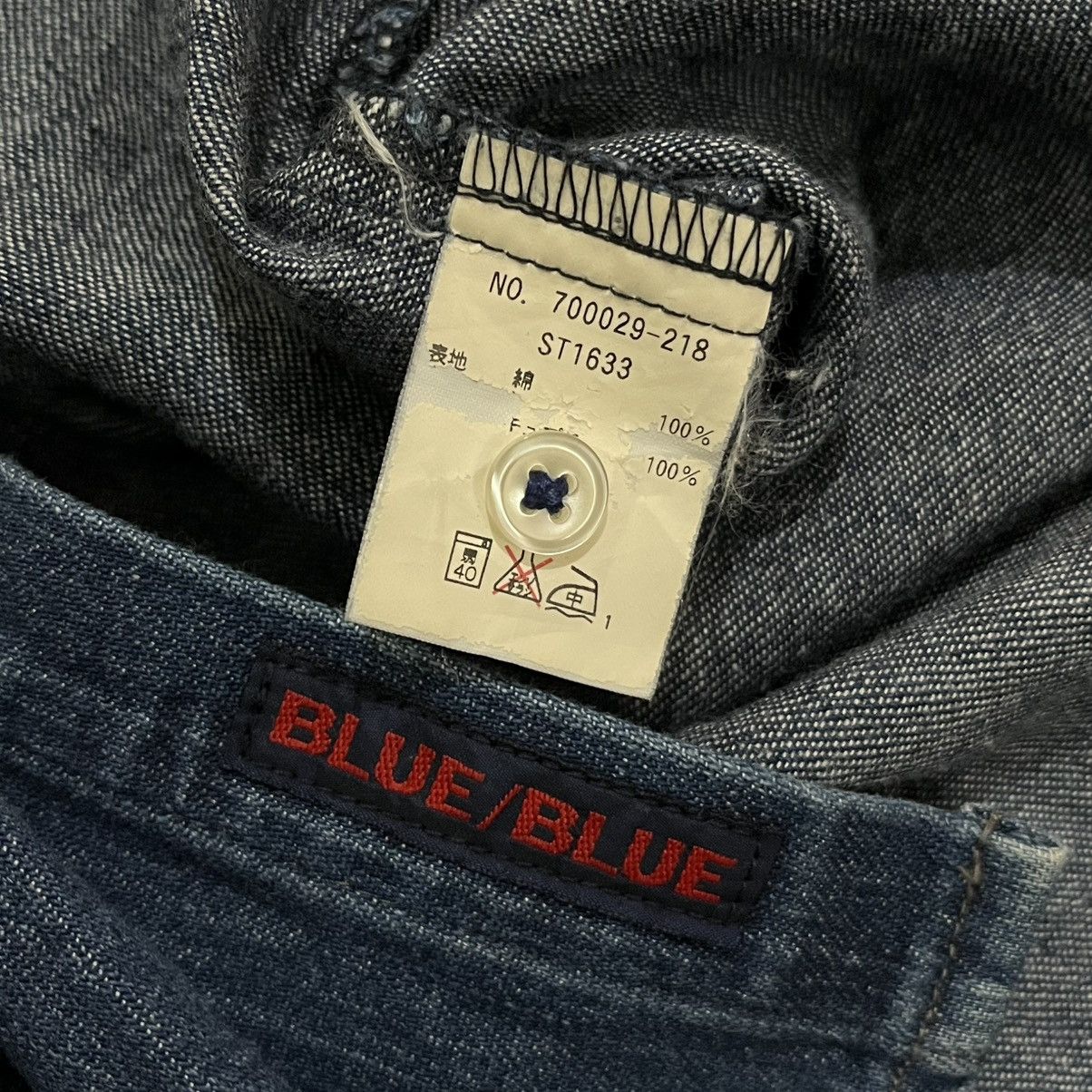 Blue Blue Japan × Japanese Brand Blue Blue Japan Snap Button Western Shirt Size US S / EU 44-46 / 1 - 9 Thumbnail