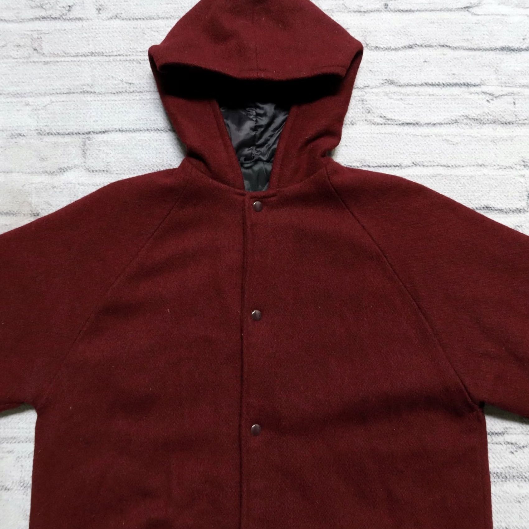 X-LARGE VINTAGE X-Large Los Angeles Wool Parka Jacket M Maroon Parka Mens Size US M / EU 48-50 / 2 - 2 Thumbnail