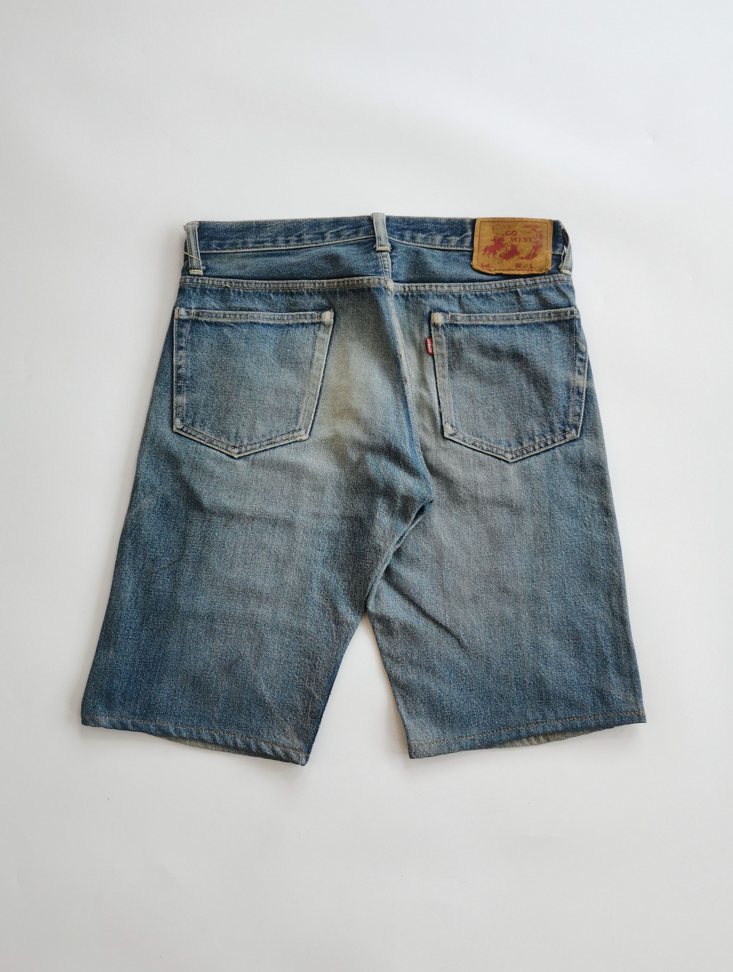 Kapital Go West Selvedge Patchwork Sashiko Size US 30 / EU 46 - 10 Thumbnail