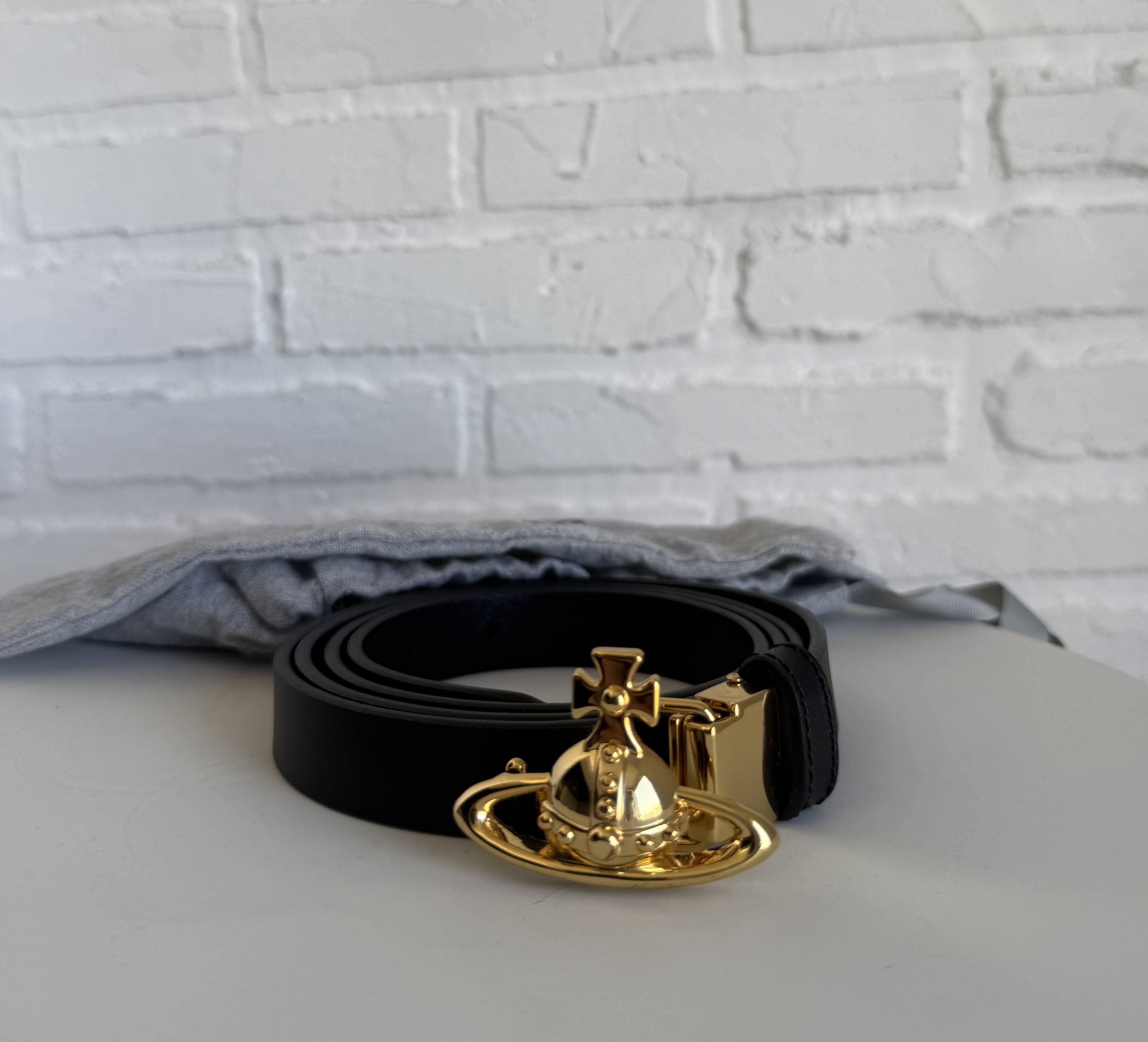 Vivienne Westwood VW Logo Belt | Grailed