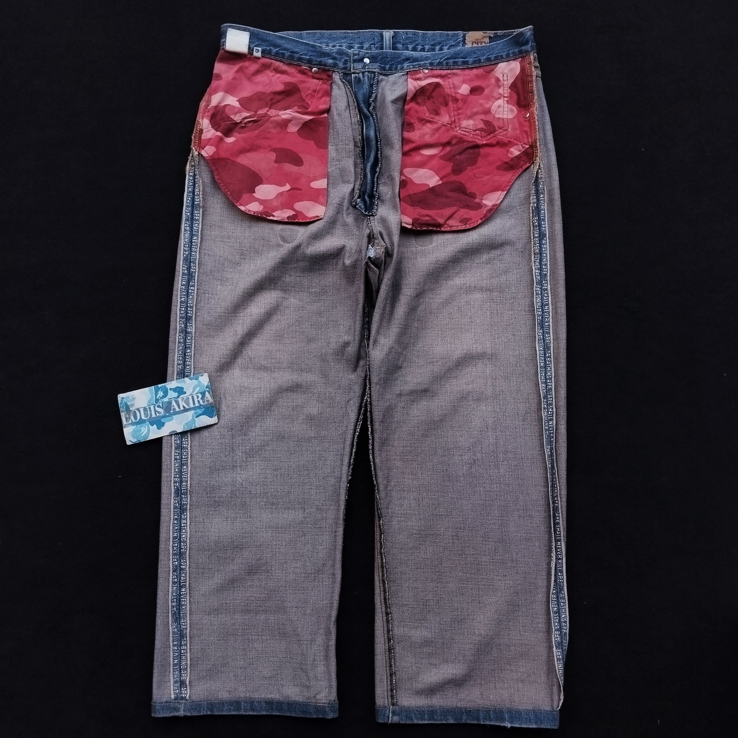 Bape Washed Baby Milo Denim Pants (2006) Size US 40 / EU 56 - 11 Thumbnail
