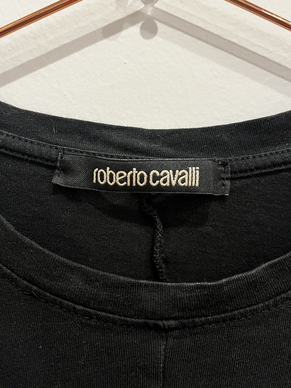 Roberto Cavalli Y2K Roberto Cavalli Cropped T Shirt (unisex) Size US S / EU 44-46 / 1 - 4 Thumbnail