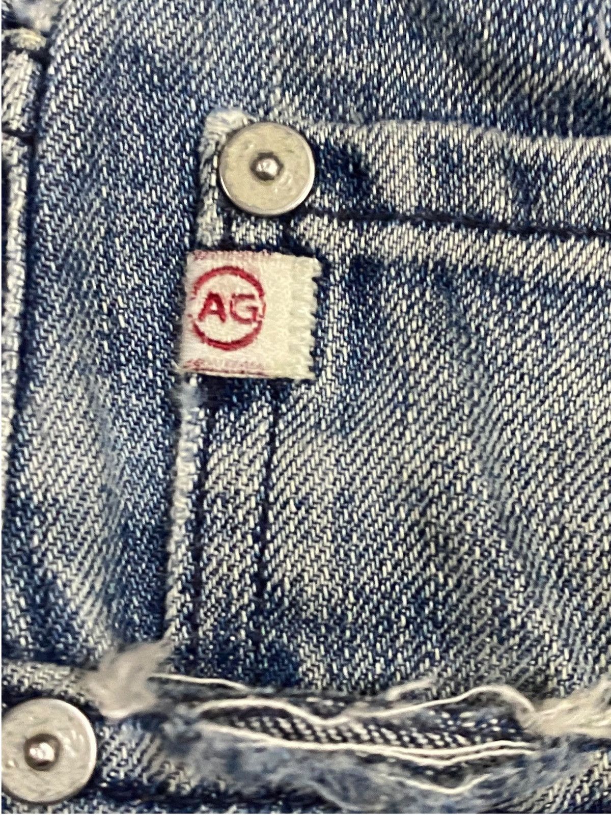 AG Adriano Goldschmied Vintage Adriano Goloschmieo Faded Distressed Loose Jeans Size US 36 / EU 52 - 12 Thumbnail