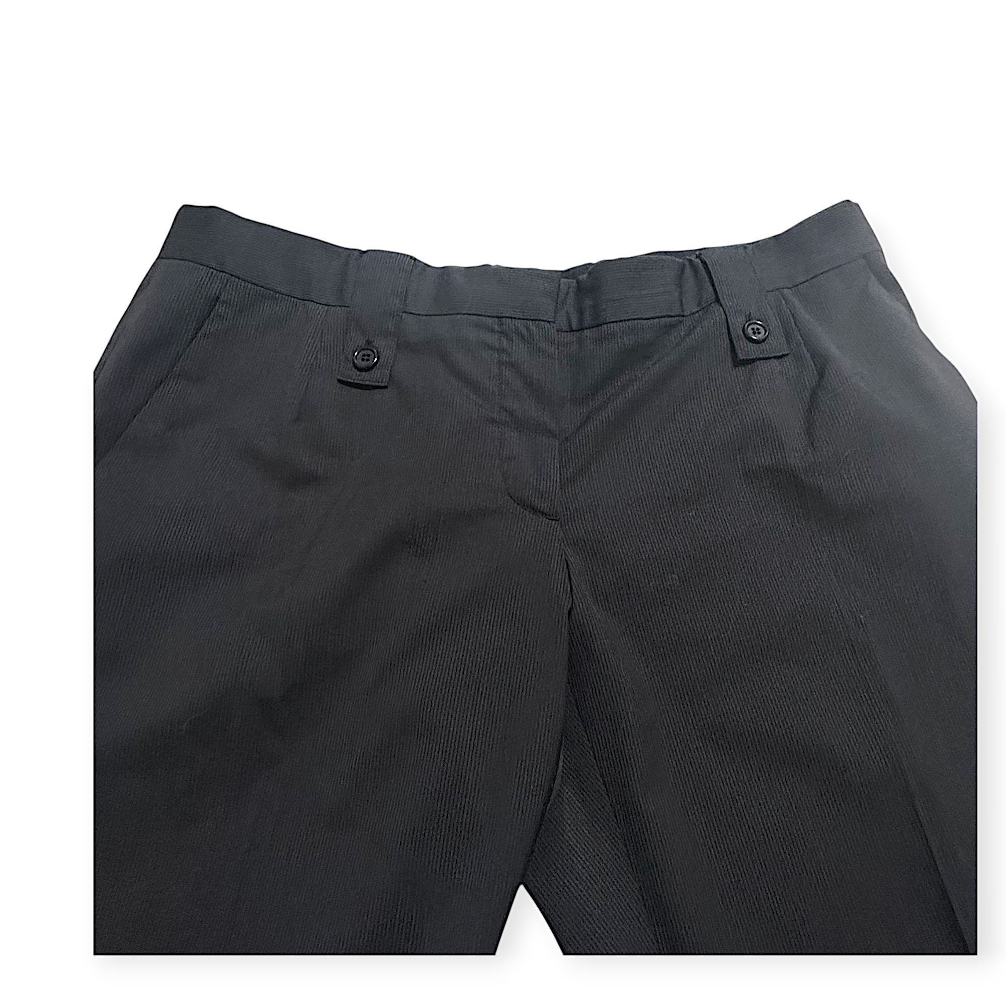 Prada Prada 2006 Wool Pants with Strap & Button Detail – IT 46 Size 32" / US 10 / IT 46 - 7 Thumbnail
