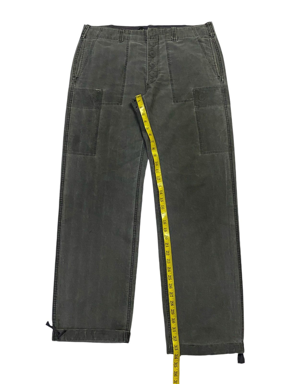 Jun Takahashi Undercover Jun Takahashi SS99 “RELIEF” Over-Dyed Cargo Pants Size US 38 / EU 54 - 16 Thumbnail