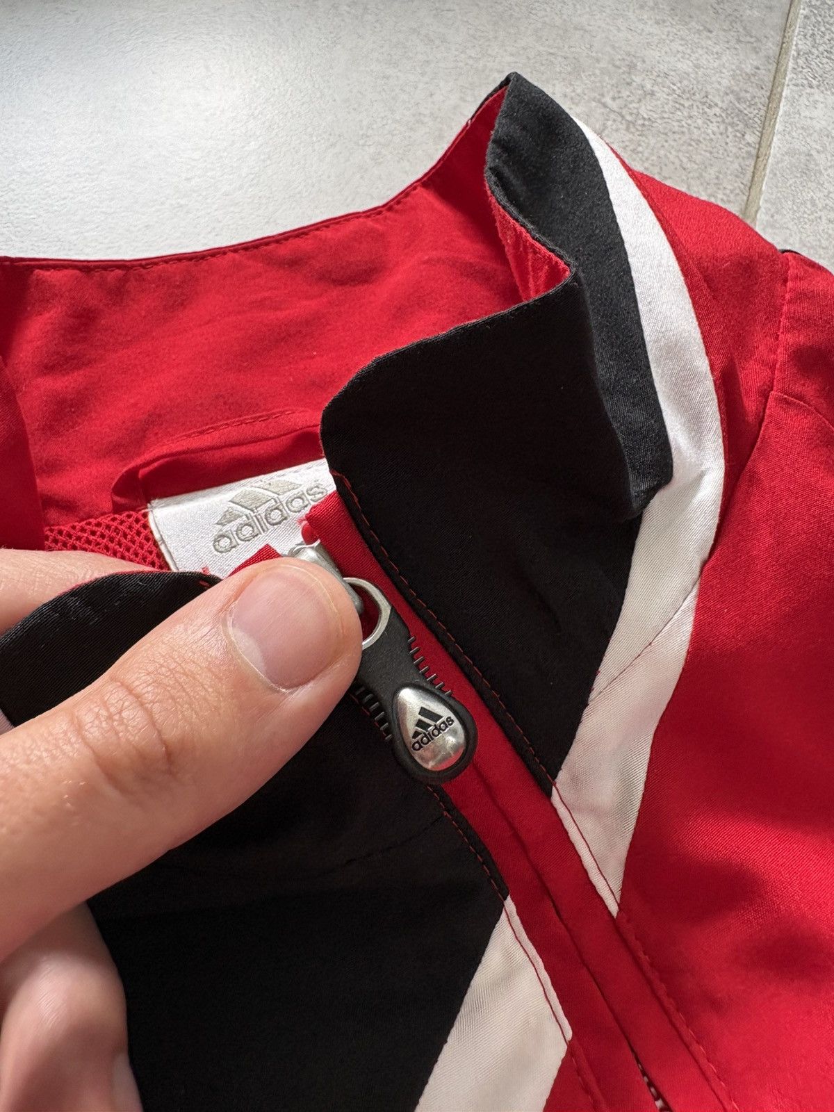 Adidas Vintage Adidas track jacket Size US XL / EU 56 / 4 - 4 Thumbnail