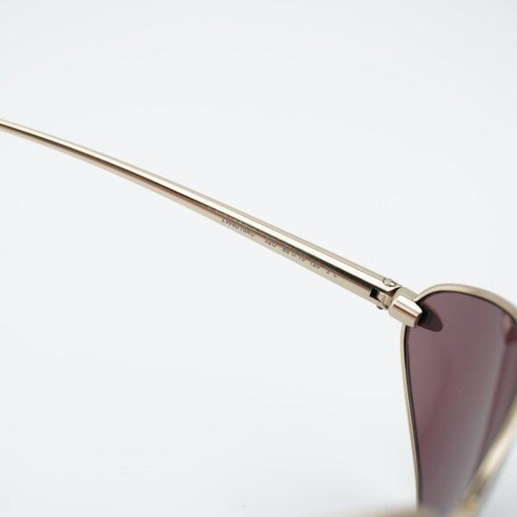Loewe Loewe LW40164U 32U Sunglasses Gold Oval Frame, Purple Lenses Size ONE SIZE - 7 Thumbnail