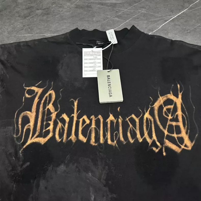 Balenciaga Balenciaga Flame Sanskrit Clay Dyeing Old Long Sleeve Size US L / EU 52-54 / 3 - 6 Thumbnail