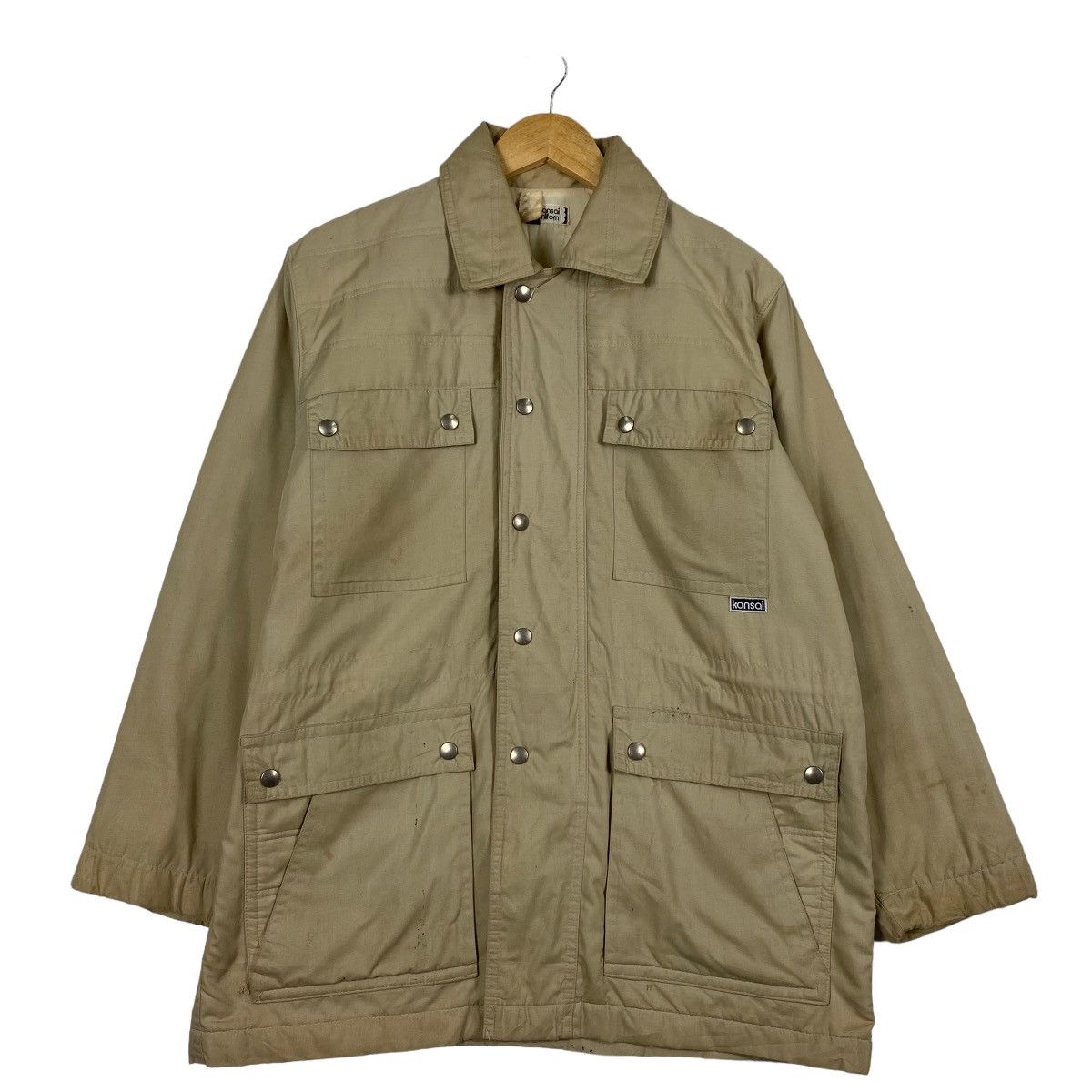 Kansai Yamamoto 1980s Kansai Eye Uniform - Japanese Brand - Boxy Work Jacket Size US M / EU 48-50 / 2 - 1 Thumbnail