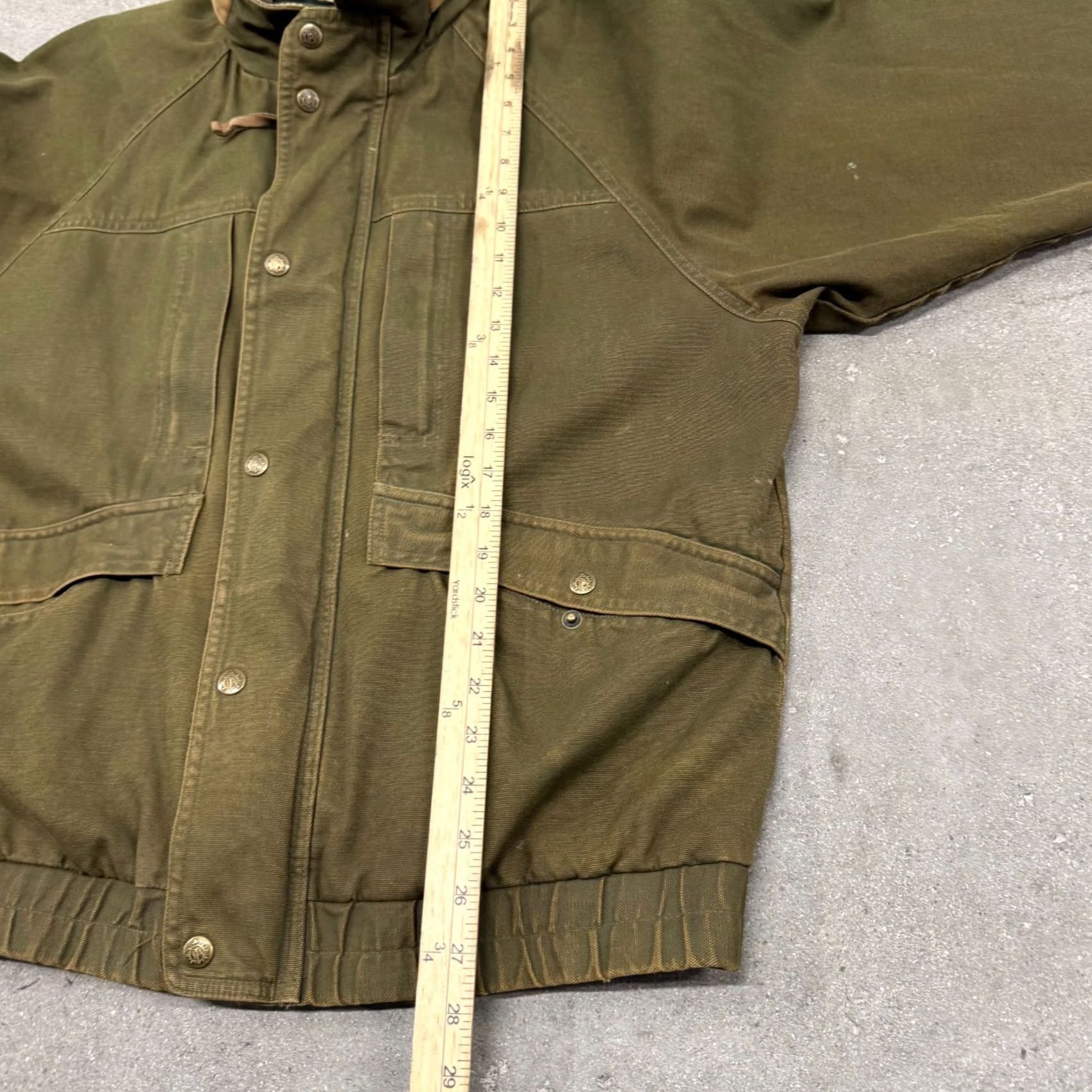 The Territory Ahead Territory Ahead Jacket Mens M Green Full Zip Aztec Lined Bomber Jacket Size US M / EU 48-50 / 2 - 6 Thumbnail