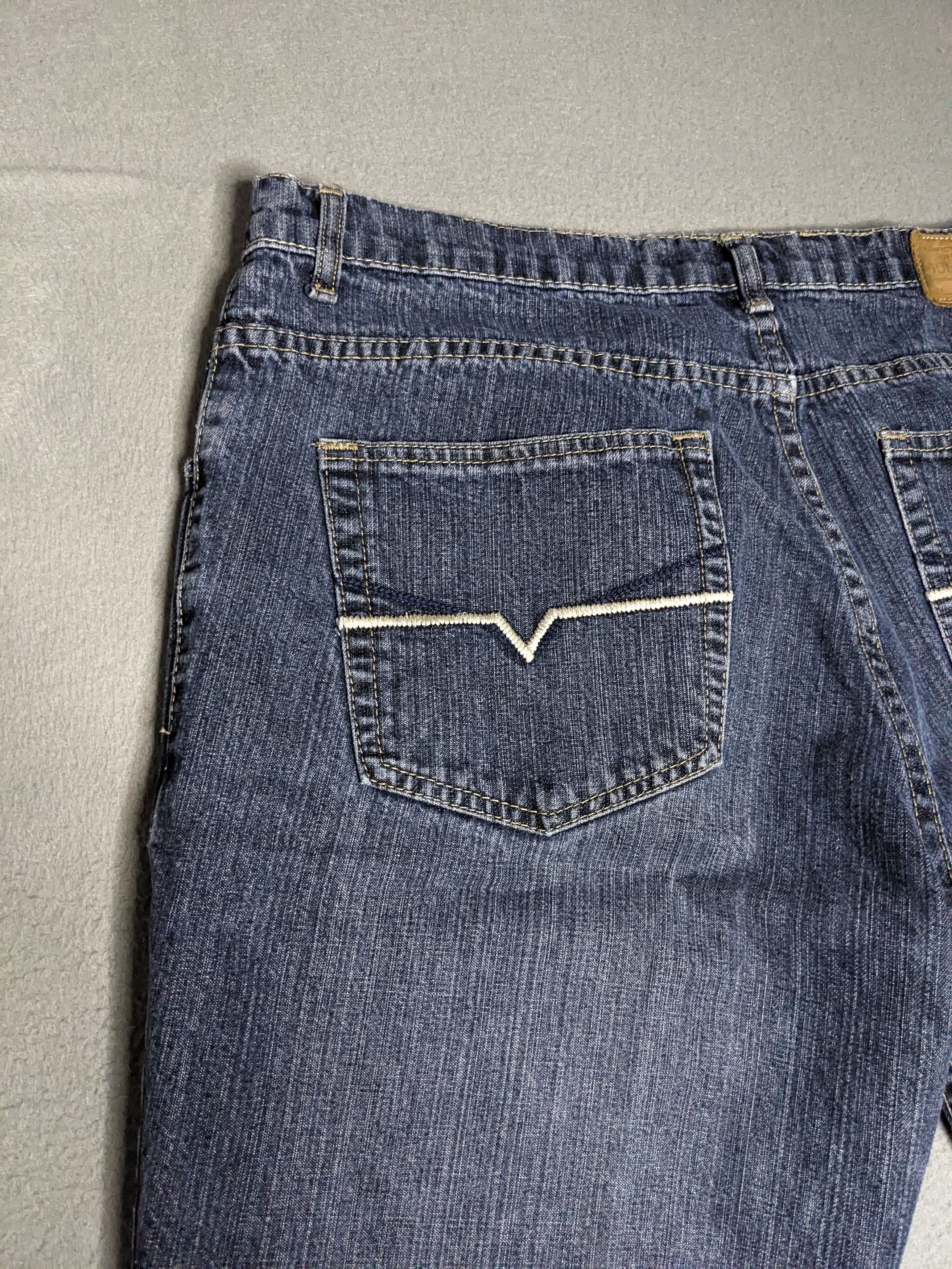 Guess VTG Guess Jeans Cropped Denim Wide Baggy Mens 34x26 Y2K USA Size US 34 / EU 50 - 12 Thumbnail