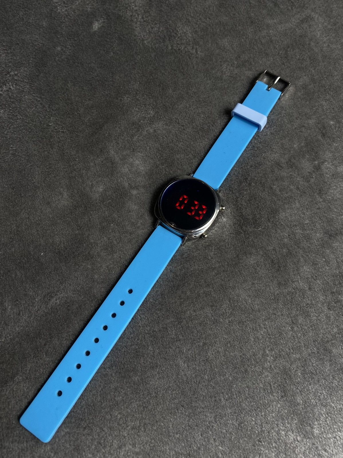 Japanese Brand Futuristic Vintage Japanese LED Mirror Watch - Work 100% Size ONE SIZE - 4 Thumbnail