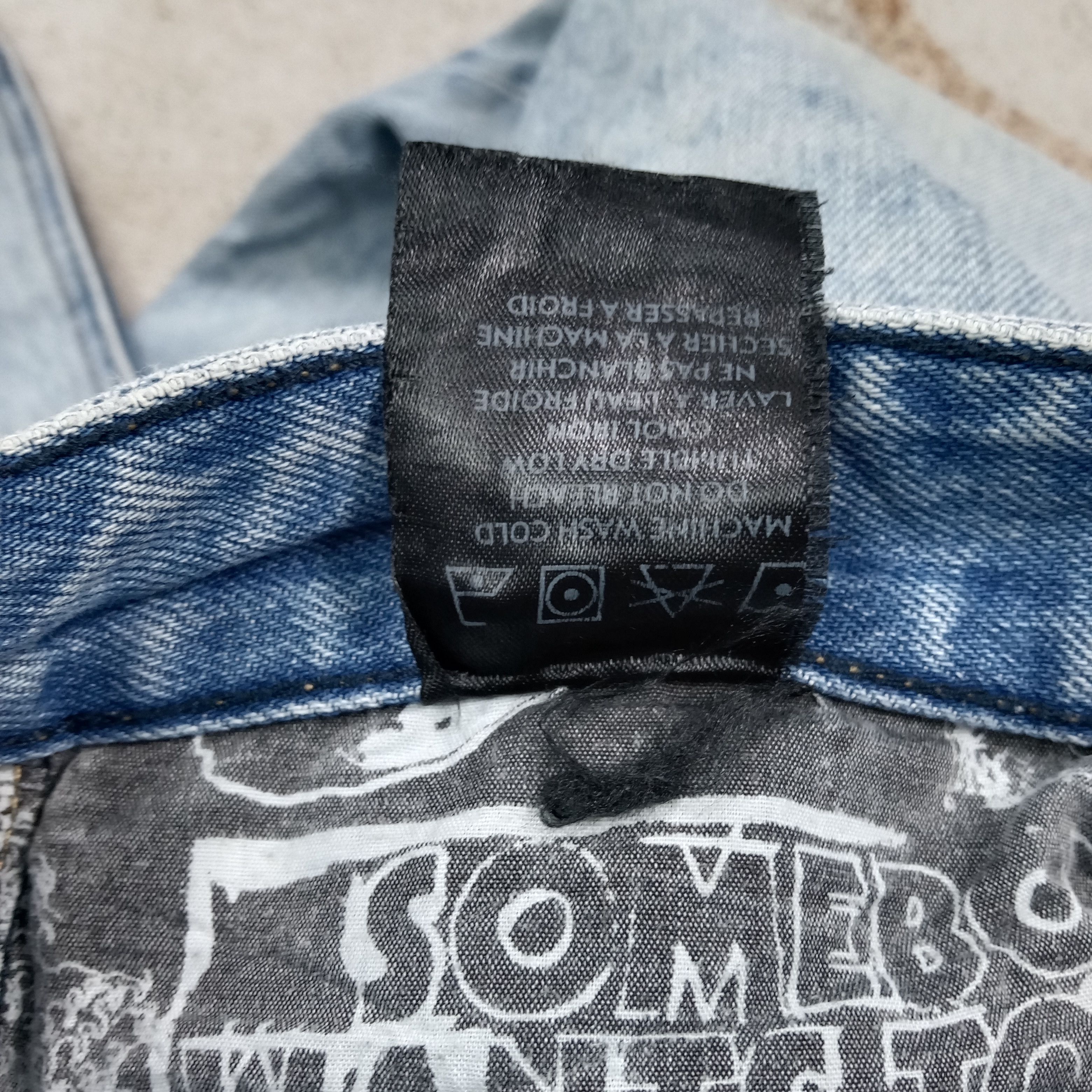 Andy Warhol Andy Warhol X Billabong Selvedge Denim Jeans C280N9 Size US 35 - 15 Thumbnail