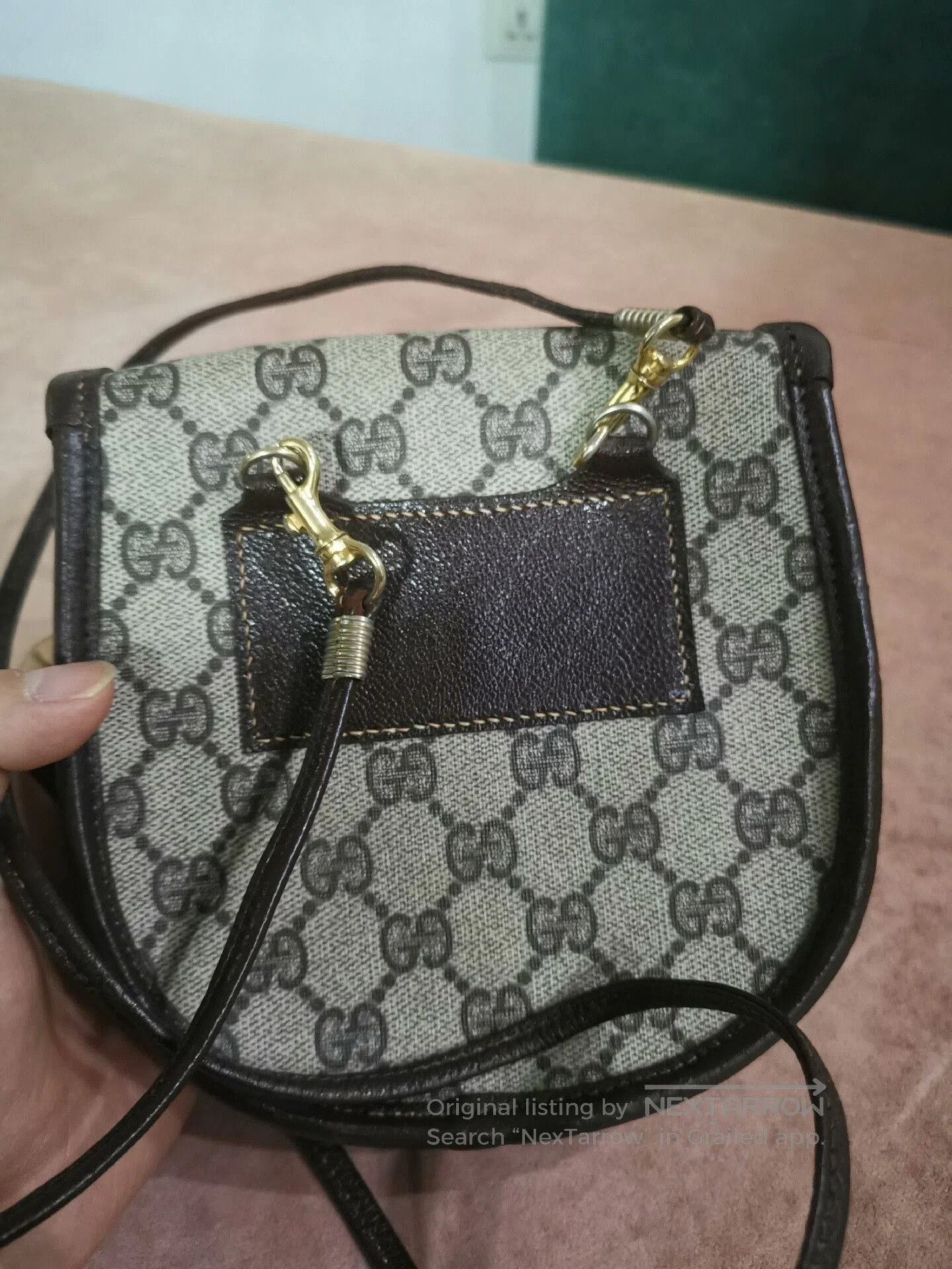 Gucci Vintage Gucci Mini Crossbody Phone Bag. Size ONE SIZE - 2 Thumbnail
