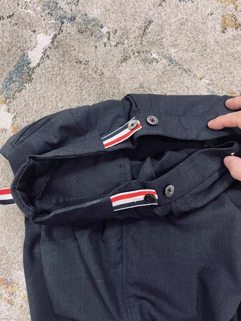 Thom Browne Thom Browne size 1 Nine-Pit Wool Pants Size US 38 / EU 54 - 3 Thumbnail