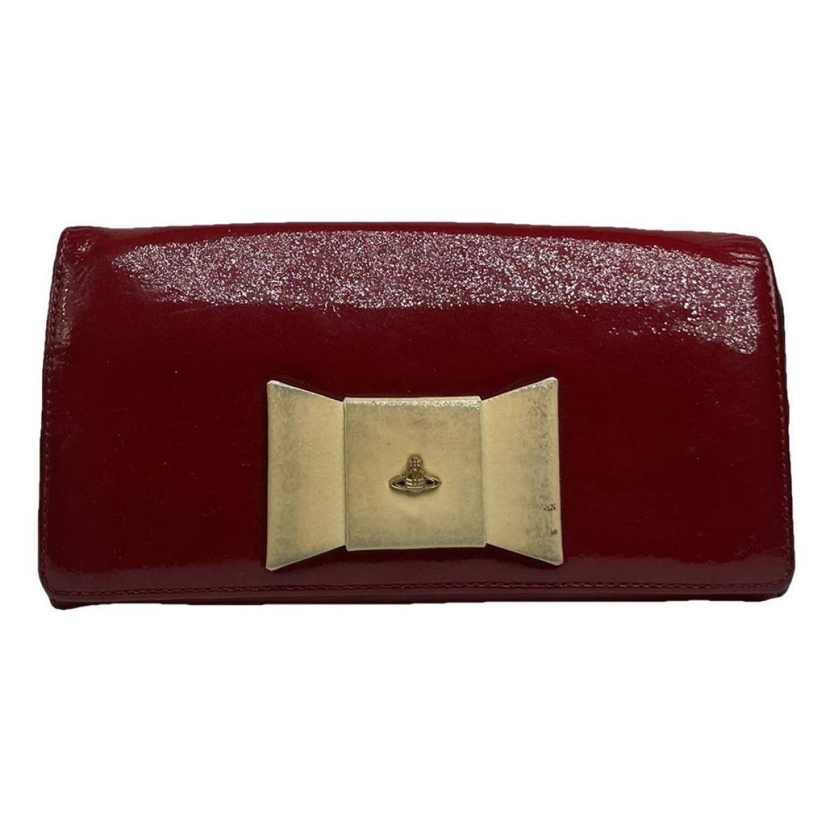 Vivienne Westwood Purple Patent Leather Wallet Size ONE SIZE - 1 Thumbnail