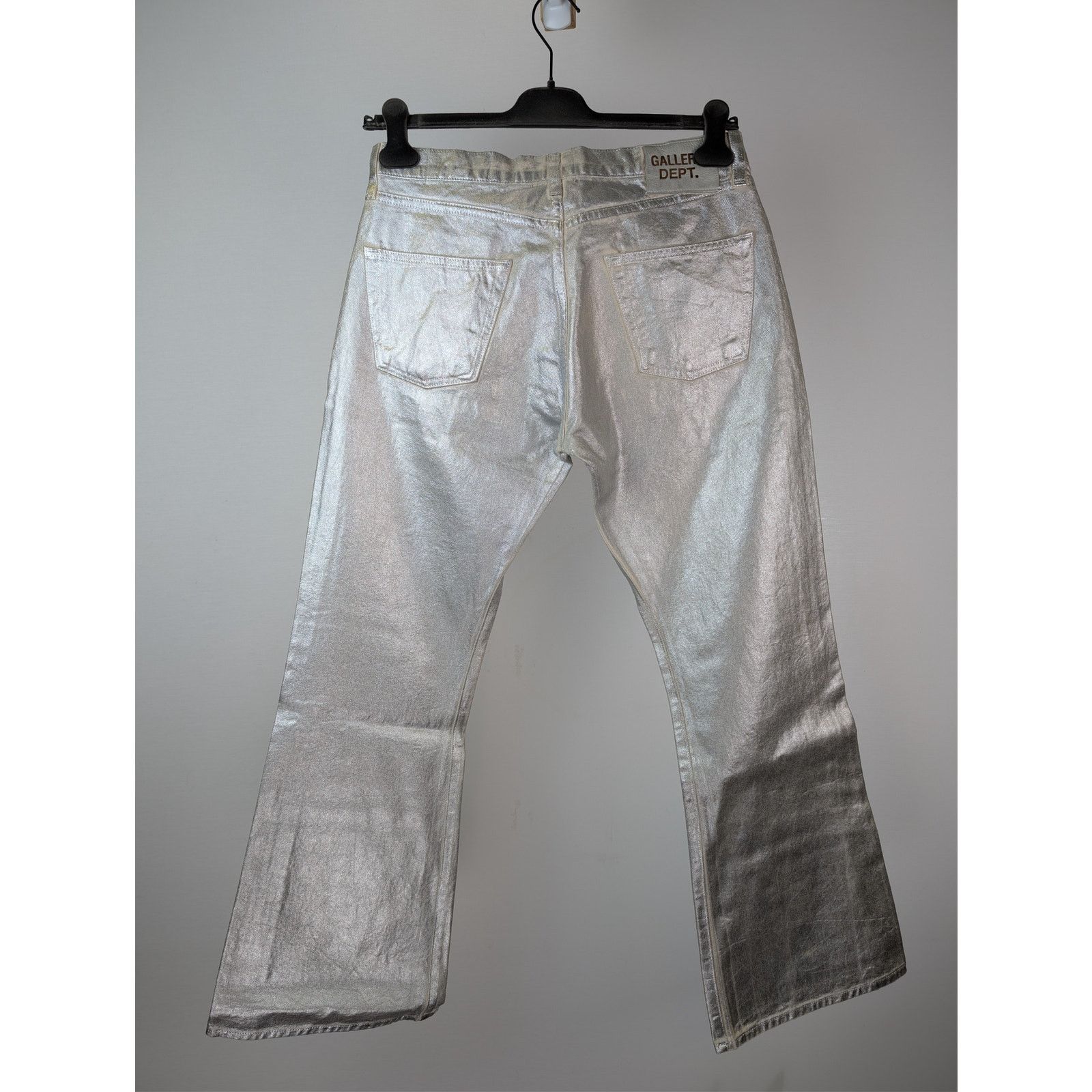 Gallery Dept. o1rshd1 Logan Gollactic Bootcut Jeans in Silver Size US 32 / EU 48 - 9 Thumbnail