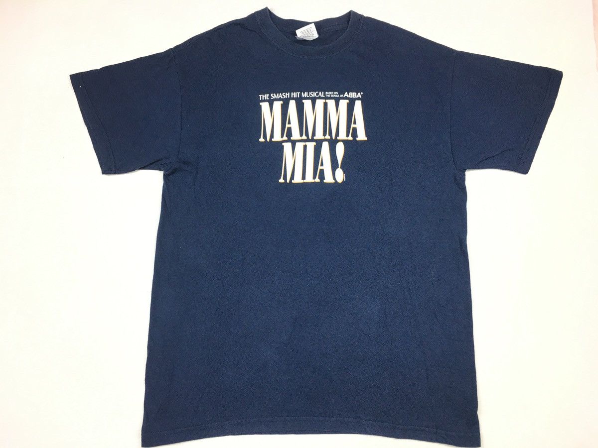 Band Tees ABBA Mamma Mia Smash Hit Musical Printed Tee Unisex Wear Size US M / EU 48-50 / 2 - 1 Thumbnail