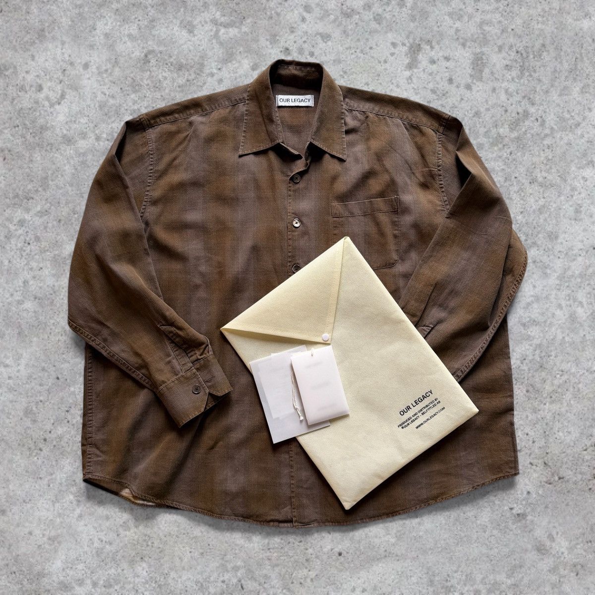 Our Legacy Our Legacy Enfants Borrowed Shirt Size US S / EU 44-46 / 1 - 3 Thumbnail