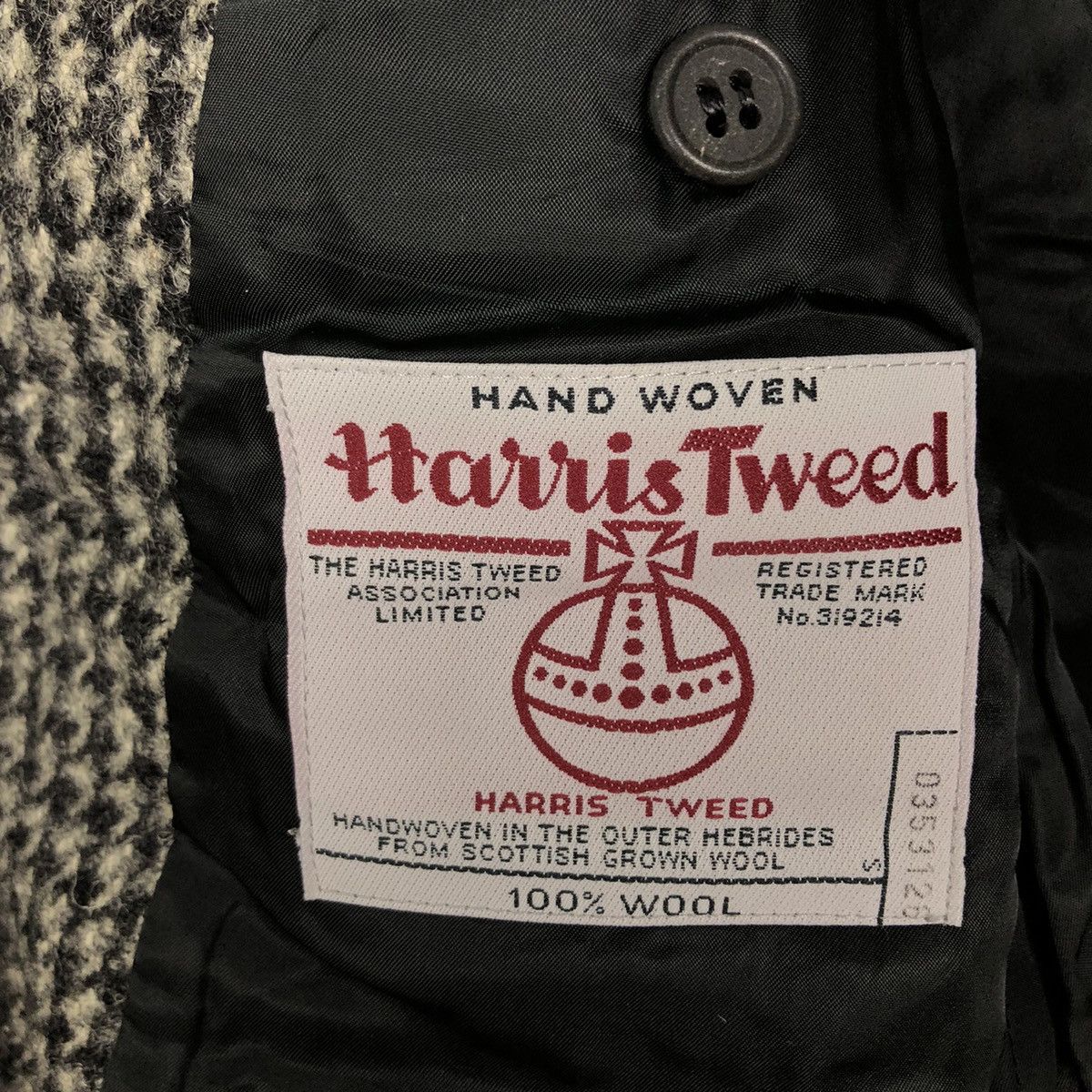 Harris Tweed 🔥80’s Vintage Harris Tweed Wool Jacket Herringbone Design Size M / US 6-8 / IT 42-44 - 14 Thumbnail