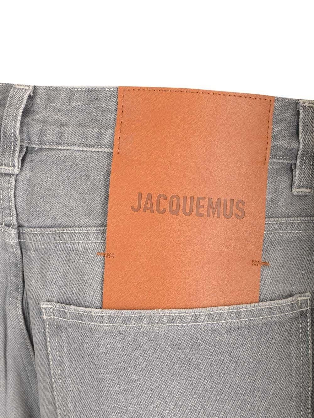 Jacquemus o1s22i1n1024 Baggy Denim Jeans in Grey Size US 30 / EU 46 - 4 Thumbnail